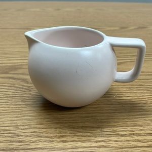 Sasaki MATTE PINK Creamer and Sugar